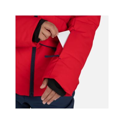 12. Kurtka Rossignol Boy Siz Jkt czerwony