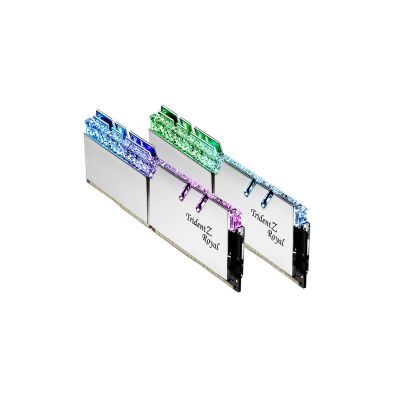 2. G.SKILL TRIDENTZ ROYAL RGB DDR4 2X16GB 3600MHZ CL16 XMP2 SILVER F4-3600C16D-32GTRSC