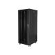 3. Szafa rack Lanberg FF01-6627-12B (27U; 19''; 1390mm / 600mm / 600 mm; stojąca; Szklane; 800 kg; kolor czarny)