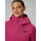 16. Kurtka trekkingowa damska 3 w 1 membrana 10000 4F 4FRAW26TTJAF1368-54S