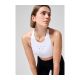 2. Biustonosz sportowy CASALL Iconic Longline Sports Bra biały