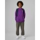 5. Bluza dresowa loose z kapturem chłopięca 4F 4FJRAW26TSWSM3194-51S