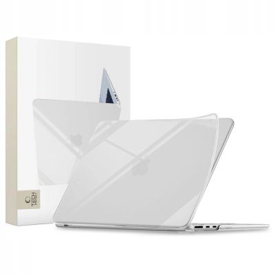 8. Etui Tech-Protect Softshell na MacBook Air 15" 2023 / 2024 / 2025 / 2026 - przezroczyste