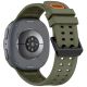 2. Pasek Tech-Protect Silicone Air na Samsung Galaxy Watch 40 / 44 / 46 mm - oliwkowy
