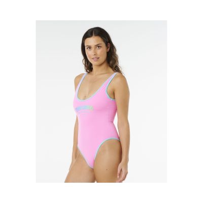 Kostium damski RIP CURL Surf Puff 1 Piece różowy