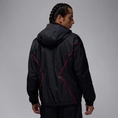 2. Kurtka męska Air Jordan Essentials Warm-Up Jacket Czarna- HF9333-011