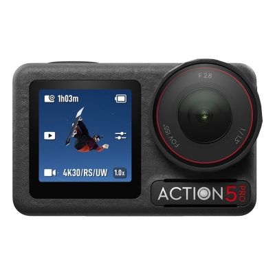 16. DJI Osmo Action 5 Pro aparat do fotografii sportowej 40 MP 4K Ultra HD CMOS 25,4 / 1,3 mm (1 / 1.3") Wi-Fi 146 g