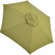 17. PARASOL OGRODOWY DREWNIANY 250CM SKŁADANY ZIELONY