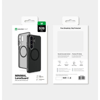 9. Etui AMAZINGTHING Minimal Mag Lens Case na Samsung Galaxy S26 Ultra - czarne