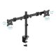 3. PureMounts PM-OFFICE-02 uchwyt / stojak do monitorów 68,6 cm (27") Biurko Czarny