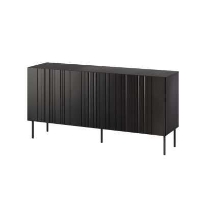 Komoda ISLA 150,5x40x75 czarny mat