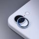 8. Szkło hartowane na obiektyw aparatu 3mk Lens Protection Pro do iPhone 16e - niebieskie