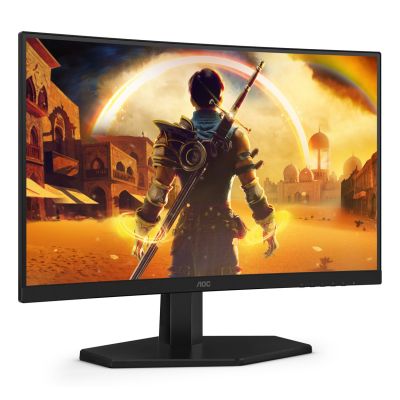 6. AOC G4 23.6" VA FHD 180Hz monitor komputerowy 59,9 cm (23.6") 1920 x 1080 px Full HD LCD Czarny, Czerwony