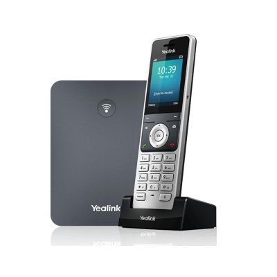 2. Telefon VoIP Yealink W76P (baza + słuchawka W56H)