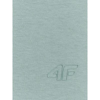 8. Bluza dresowa loose z kapturem dziewczęca 4F 4FJRSS26TSWSF2716-47S
