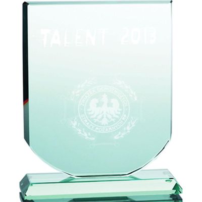 5. Trofeum szklane grawerowane 3D z etui