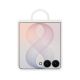 5. EF-EF776CWE Samsung Silicone Magnetic Cover with Ring for Galaxy Z Flip 8 White