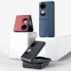 10. Dux Ducis Fino etui pokrowiec pokryty nylonowym materiałem Huawei P50 Pocket czarny