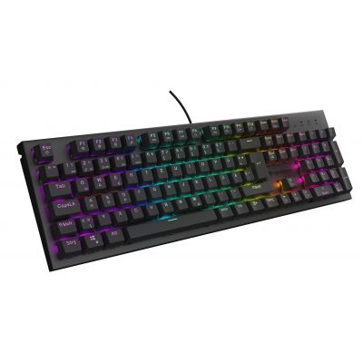 GENESIS Thor 303 klawiatura Gaming USB QWERTZ Niemiecki Czarny