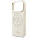 6. Etui Guess Perforated 4G MagSafe na iPhone 17 Pro Max - beżowe