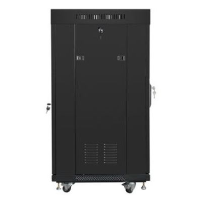 5. Lanberg FF01-6622-12BL stojak 22U Stojak wolnostojący Czarny