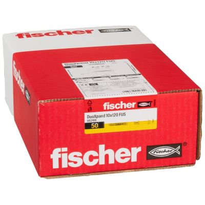 6. Fischer 562169 kotwa śrubowa/kołek rozporowy 50 szt. Kotwa rozprężna 120 mm
