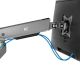 4. NANORS UCHWYT GAMINGOWY DO MONITORA LED RGB RS165