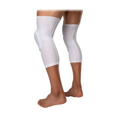 10. Ochraniacz na kolano ściągacz McDavid Leg HexPad czarny - 2 sztuki - 6446