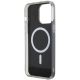 7. Etui Guess IML Iridescent MagSafe na iPhone 15 Pro - czarne