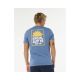 2. Koszulka męska RIP CURL Pacific Rinse Sunrise Tee niebieska