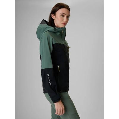 7. Kurtka softshell wiatroodporna 4F PRO membrana 10000 damska 4F 4FWSS26TSOFF542-20S