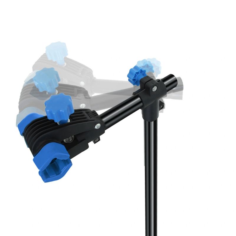 6. Stojak serwisowy Wozinsky WSS-180 z pokrętłami podłogowy do rowerów 30 kg - czarny