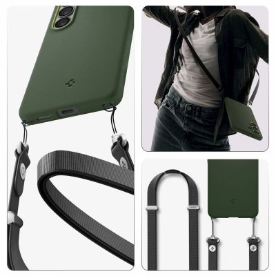 18. Etui Spigen Nano Pop Mag MagSafe na Samsung Galaxy S26 - zielone