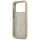 7. Etui Karl Lagerfeld Silicone Karl Sketch & Logo MagSafe na iPhone 17 Pro - brązowe