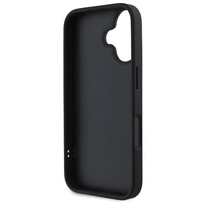 7. Etui DKNY Quilted Stack Logo na iPhone 16 - czarne