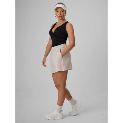 4. Top slim z marszczeniem damski 4F 4FRSS26TSLEF321-20S