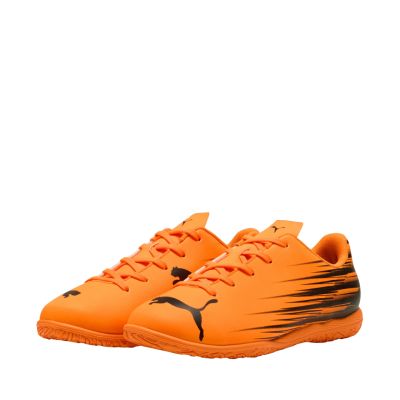 2. Buty piłkarskie dla dzieci Puma Attacanto II IT pomarańczowe 108498 04