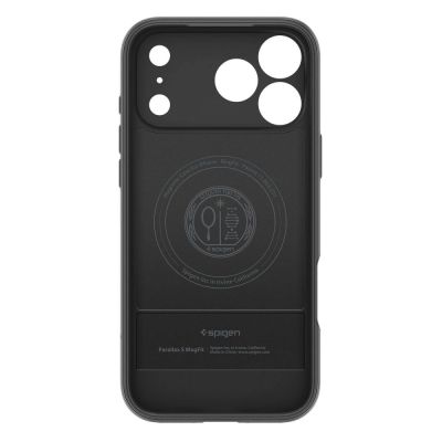 3. Etui Spigen Parallax "S" MagSafe na iPhone 17Pro - czarny mat