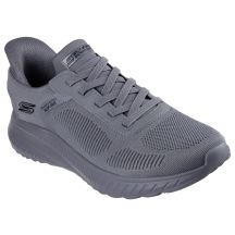Skechers męskie buty sportowe BOBS SQUAD CHAOS SOLID STEP 118312 DKGY
