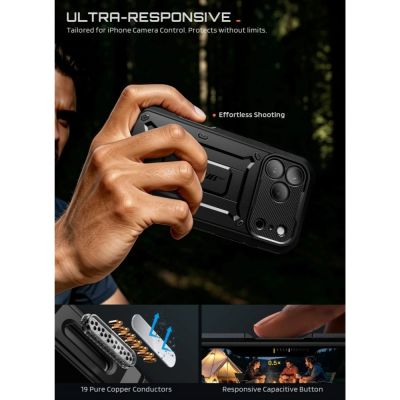 8. Etui Supcase Unicorn Beetle Pro na iPhone 18 Pro Max / 17 Pro Max - czarne