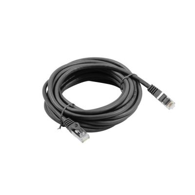 2. LANBERG PATCHCORD FTP KAT.6 5M FLUKE PASSED CZARNY PCF6-10CC-0500-BK