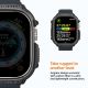 11. Etui Spigen Rugged Armor na Apple Watch Ultra (49 mm) - czarny mat