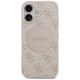 3. Etui Guess 4G Circle Classic Logo MagSafe na iPhone 17 - różowe