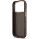 7. Etui Guess 4G PU Classic Logo MagSafe na iPhone 17 Pro - brązowe
