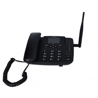 6. MaxCom Comfort MM41D Inteligentny telefon Nazwa i identyfikacja dzwoniącego Czarny