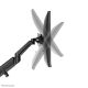 8. Neomounts DS70-810BL2 uchwyt / stojak do monitorów 81,3 cm (32") Biurko Czarny