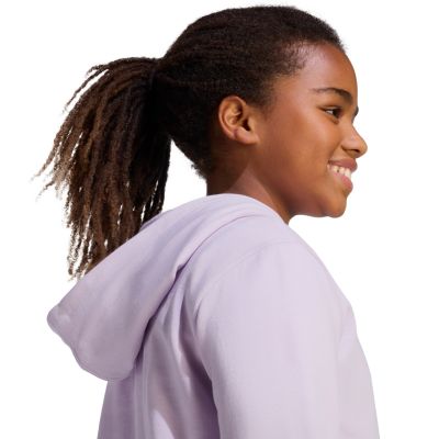 11. Bluza dla dzieci adidas Essentials Hoody jasny fiolet KS0366