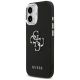 10. Etui Guess Grained Big 4G Classic Logo na iPhone 17 - czarne