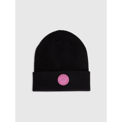 Czapka zimowa beanie dziewczęca 4F 4FJRAW25ACAPF0749-20S