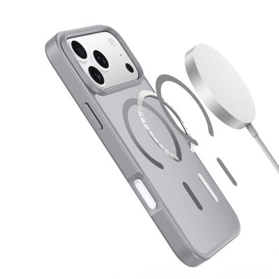 5. Etui Dux Ducis Yind na iPhone 17 Pro kompatybilne z MagSafe - szare